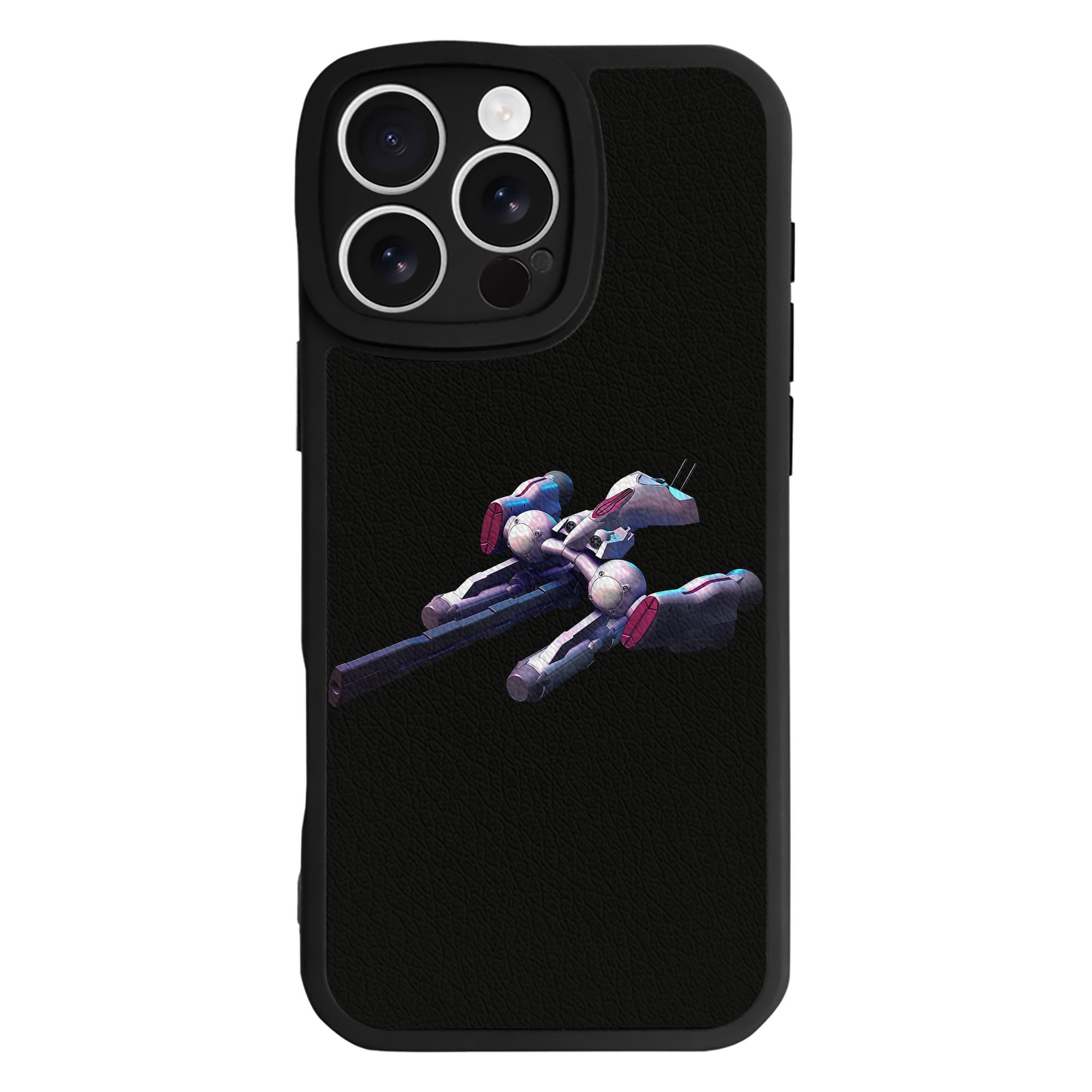 （画像用） 機動戦士ガンダム Mobile Suit Gundam 【iPhone 16シリーズ対応】シリコンスマホケース（レザー調） 材質：シリコン